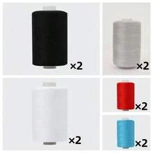 Nähgarn, reichhaltige Farben, geeignet für Hand- und Maschinennähen, DIY-Projekte, Notfälle und Reisen, Nähzubehör, hochweriger Polyesterfaden, farbige Kombination Haushaltsnähgarn, Handnähfaden, feiner Zwirn, Haushaltsnähgarn, Handnähgarn Polyesterfaden, farbige kleine Garnrolle, Haushaltsbedarf, Reisebedarf, Handwerkszeug-Zubehör, Textil-Nähbedarf, Heim & Leben, Kunst, Handwerk & Nähen, Bekleidungsnähen & Stoffe, Garn