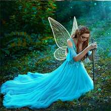 Colorful Angel Wings, Butterfly Wings, Festival Party Halloween Fairy Wings Prop