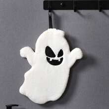 1 Stück Halloween Geist Handtuch, weiches saugfähiges geistförmiges Reinigungstuch, geeignet für Küche, Badezimmer, Halloween Dekoration