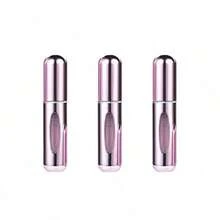 1pc 5ml Refillable Travel Perfume Atomizer Spray Bottle, Portable Bottom Filling Perfume Bottle - 亮黑色 - 查看 11