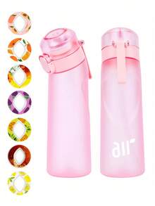 1PC Flavored Water Bottle, Bottle Starter Set, Drinking Bottle With One Random Flavoured Pods Suitable For Gyms, Schools, Flavored Water Bottle