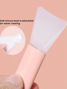 30pcs Silicone Mask Brush, Soft Head With Scraper, All-In-One Dual-Purpose Mud Mask Brush, DIY Mask Adjustment Beauty Tool Beauty Makeup