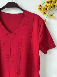Modal Blouse - Rojo - Ver 2