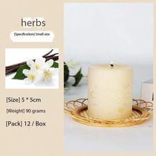 8 colores 5*5CM 5*7CM Velas perfumadas vibrantes | Fragancia premium de larga duración y sin humo | Perfectas para fiestas, eventos y decoración del hogar (cada tono = aroma único)
