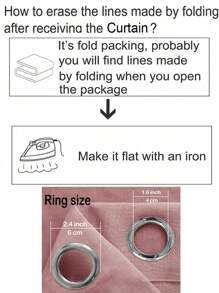 2 piezas Cortinas vaporosas de textura de lino estilo rústico, cortinas de lino texturizadas semi-transparentes para sala de estar, dormitorio, privacidad - 100% poliéster - Albaricoque - Ver 7