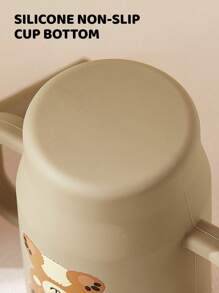 1pc 180ml/5oz Anti-Choke Straw Cup, Silicone Baby Training Cup For 6 Months - 3 Years Old, Leak-Proof Anti-Fall Anti-Slip Dual Handles, Soft Straw Lid, 360° Drinking, Growth Training Water Cup - Multicolor - View 8