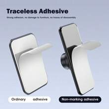 1 pièce Verrou de réfrigérateur avec cordon en silicone, sécurité enfant, pour congélateur, noir et blanc