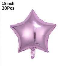 18" ,10" Star Balloons Foil Balloons Mylar Balloon For Birthdays Christmas, Halloween, New Year's Day,Baby Shower, Gender Reveal, Wedding, Magical Prom, Engagement Party Decoration