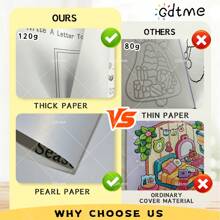 1 pieza Libro para colorear con ilustraciones de otoño, Libro para colorear para adolescentes y adultos, Regalo aleatorio de tarjeta de felicitación - Dibujo hecho a mano, Actividades de ocio diarias, Regalo perfecto para familiares y amigos, Adecuado para regalos de cumpleaños, fiestas de Año Nuevo, Halloween, Navidad y otros regalos de fiestas (Espacio acogedor para colorear)