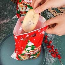 10 Stück/30 Stück/60 Stück Weihnachtsthemen Gastgeschenke Fröhliche Weihnachten Party Überraschungs-Süßigkeitentüten Dekorationen Geschenktüten