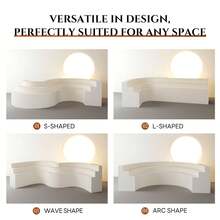 Foldable Paper Art Display Stand With Shelves, For Exhibition, Sample, Cosmetics, Bags, Shoes, Commercial Use - 白色 - 查看 4