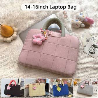 DANYCASE 14-16英寸平板电脑包，软垫防震笔记本电脑手提包，尼龙笔记本电脑内胆包，电脑收纳包，适用于平板电脑、笔记本电脑、Air Pro