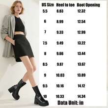 Womens Wedge Heel Ankle Boots Platform Zipper Punk Motorcycle Booties Chunky Block High Heel Round Toe Fashion Work Combat Boots Mid Calf For Women
