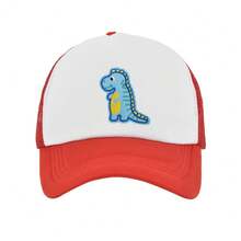 1 Stück Cartoon Muster Mesh Baseball Kappe, modisch und vielseitig, unisex