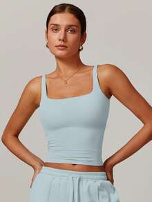 MASKERT Women's Vest, Sports Vest, Camisole Vest, High Elasticity Sports Vest, Home Commuting Vest, Skin Friendly And Comfortable