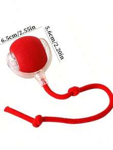 1 Pieza Pelota interactiva inteligente, juguetes para amantes de los perros y mamás de perros, juguetes para amantes de los gatos y mamás de gatos, pelota automática inteligente de 360° que se mueve por sí sola, para entretenimiento de mascotas, suministros y regalos para amantes de perros/gatos y mamás de perros/gatos, viene con una cuerda y una pelota de saltar