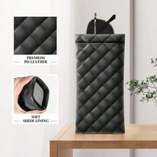 1/2/4/8 Peças Bolsa Portátil de Óculos de Sol em PU, Design de Malha de Couro Aberta, Estojo Macio para Óculos Feminino, Estojo Portátil para Óculos Masculino, Preto, Branco, Rosa, Camelo 4 Cores, Pano de Limpeza de Óculos (Cor Aleatória), Estojo de Óculos Resistente a Arranhões para Viagem e Trabalho, Adequado para Estudantes, Idosos, Meninos, Meninas e Outros Sacos de Óculos, Sacos de Armazenamento