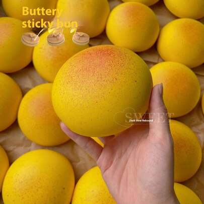 1pc Super Wet Soft Sticky Potato Bun With Muscle Weakness, Slow Rebound, Relieve Stress, Squeeze Toys, Birthday Gift - Christmas Gift - Halloween Gift - Perfect Gift - Gift