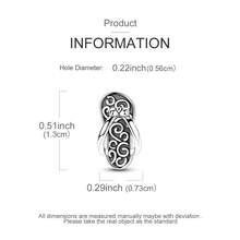 925 Sterling Silver Vintage Flip-Flop Spacer Bead Fits Original Bracelet Necklace, Beach Vacation Jewelry Gift (Summer Holiday)