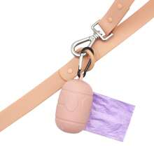 Silicone Pet Themed Portable Garbage Bag Holder, Compact And Convenient For Outdoor Waste Collection