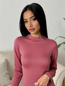 Women Tops - Mauve Purple - View 2
