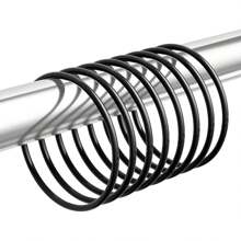 12 件金色浴帘挂钩环 厚金属防水防锈不锈钢材质 易于安装 不易滑落 浴帘环 窗帘环 窗帘扣 适用于浴室、卧室、客厅、窗户用品和配件 家居浴室装饰 秋季装饰 浴室配件 返校