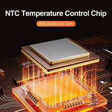 Hailicare 无线颈部加热垫振动按摩无线加热颈巾，用于缓解颈部和肩部不适，电热颈巾 USB 可充电颈部加热器便携式颈部按摩支架 5 个加热级别 - 灰色 - 查看 6