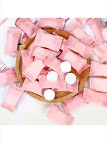 50/20片装超强吸水一次性压缩毛巾 - 户外旅行、露营和应急包必备便携式卫生用品 - 小巧轻便，可重复使用 - 無花紋 - 查看 8