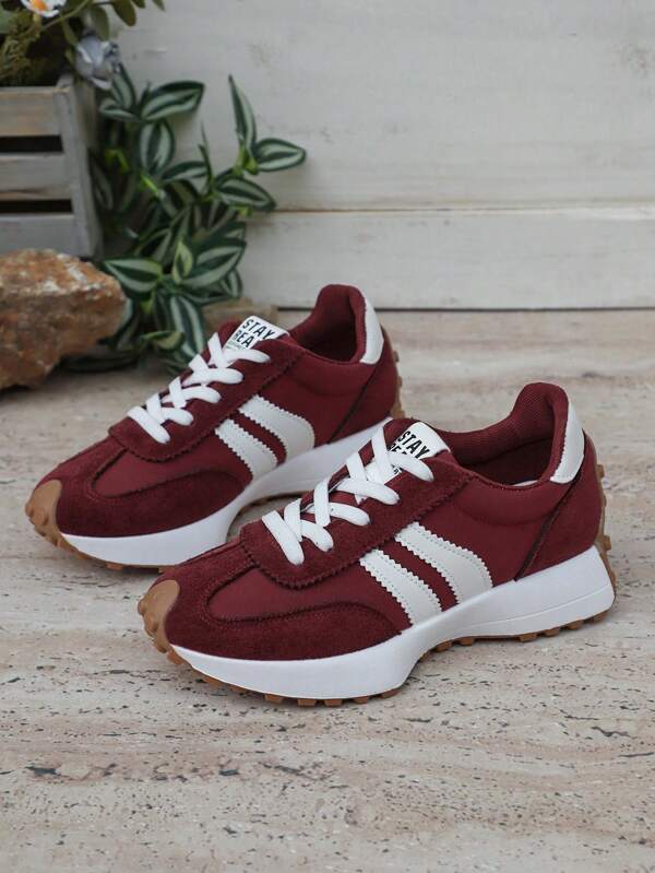 scarpi sportivi comode con lacci da donna - Scarpe casual leggere e multifunzionali, suola in gomma antiscivolo, adatte per tutte le stagioni