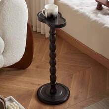 Vintage Gourd-Shaped Multifunctional Side Table - Wooden Side Table, Sofa Coffee Table, Service Table, Compact Size, Movable, Easy To Clean, Suitable For Living Room, Bedroom, Outdoor - Multicolor - View 1