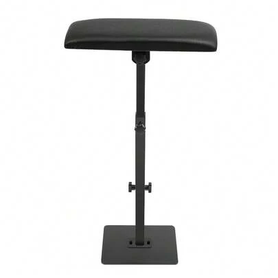 Professional Tattoo Arm Rest Stand - Adjustable 56-88cm Height Support With PU Cushion - Aluminum Alloy Base For Beauty Salons & Home Studios - Ergonomic Client Comfort System