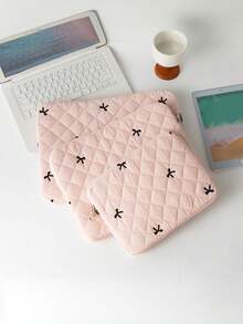 Laptop Tasche mit Diamantmuster, Laptop Schutzhülle geeignet für 11-Zoll, 13-Zoll, 13,3-Zoll, 14-Zoll, 15-16-Zoll Air Pro Laptop Sleeve M3/M2/M1 Max PC Laptop Notebook Computer Chromebook Computertasche, Herbst Uni Essentials Laptop Tasche für Frauen Mac Book Hülle Rückkehr zur Schule