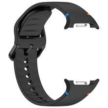 1pc Car Line Silicone Watch Strap Suitable For Samsun Galaxy Watch 8 (40mm/44mm)/Watch 8 Classic 46mm Soft And Comfortable To Wear, Convenient For Casual/Sports Wear, Suitable For All Adults To Wear, Compatible With Galaxy Watch8 Watch Band For Galaxy Watchbands (Only One Strap ,Non Watch Body)