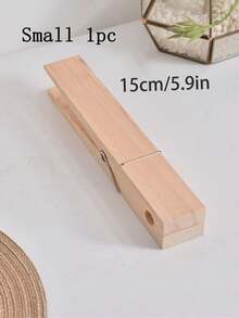 1pc Oversized Wooden Clothespin Towel Rack, Farmhouse Style Wall Mounted Towel Holder, Multi-Functional Home Laundry Decor, Towel Rack Or Hook | Bathroom Accessories Wall Decor - Nhiều màu - Xem 18