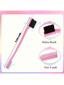 5pcs/4pcs/2pcs Comb Set, 6.8oz/200ml Continuous Fine Mist Spray Bottle, Suitable For Adult And Girl Hair, Fun Combs, Rat Tail Comb Edge, Suitable For Hairstyling And Hairstylists - Multicolor - View 2