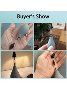 Ear Pressure Relief Suction Device, Ear Pressure Tool, Airplane Ear Pressure Relief Through Inner Ear Pressure Balance, With 3 Sizes Of Earplugs,School,Back To School,Travel,Travel Essentials,Home Essentials,Ear Cleaner