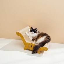 1pc Sisal Cat Scratching Post Bed With Cat Toys - Modern Durable Cat Furniture Accessory, Multi-Layer Kitten Resting Nest, No Shedding Pet Essential (2-In-1 Design)