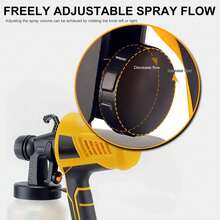 Pulverizador eléctrico, pulverizador para casas, apto para pintar muebles, casas, vallas, paredes y puertas - Tipo de Enchufe A USA (110-127V) - Ver 7