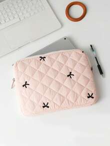 Laptop Tasche mit Diamantmuster, Laptop Schutzhülle geeignet für 11-Zoll, 13-Zoll, 13,3-Zoll, 14-Zoll, 15-16-Zoll Air Pro Laptop Sleeve M3/M2/M1 Max PC Laptop Notebook Computer Chromebook Computertasche, Herbst Uni Essentials Laptop Tasche für Frauen Mac Book Hülle Rückkehr zur Schule