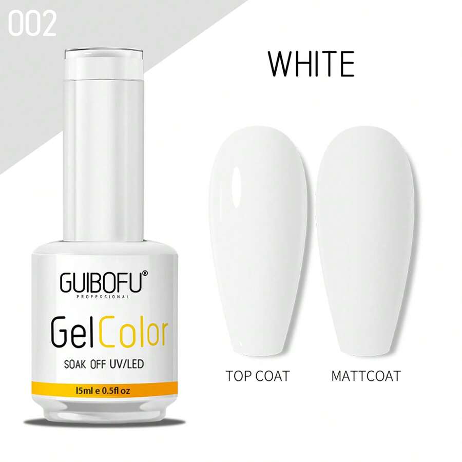 Esmalte de uñas de gran capacidad de 15ml, tapa de gel de unicolor, 120 colores opcionales, último estilo, uso profesional en salón de uñas