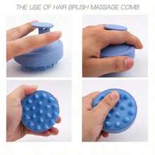 X Milania Silicone Shampoo Brush Scalp Massager Comb Body Massage Brush For Shower Salon Hair Washing Tool,Hair Brush,Comb,Hair Tools,Hair Products And Accessories For Barber Salon Beauty Travel Essentials,Back To School,Travel Holiday Essentials,Hair Accessories For Women - Nhiều màu - Xem 6