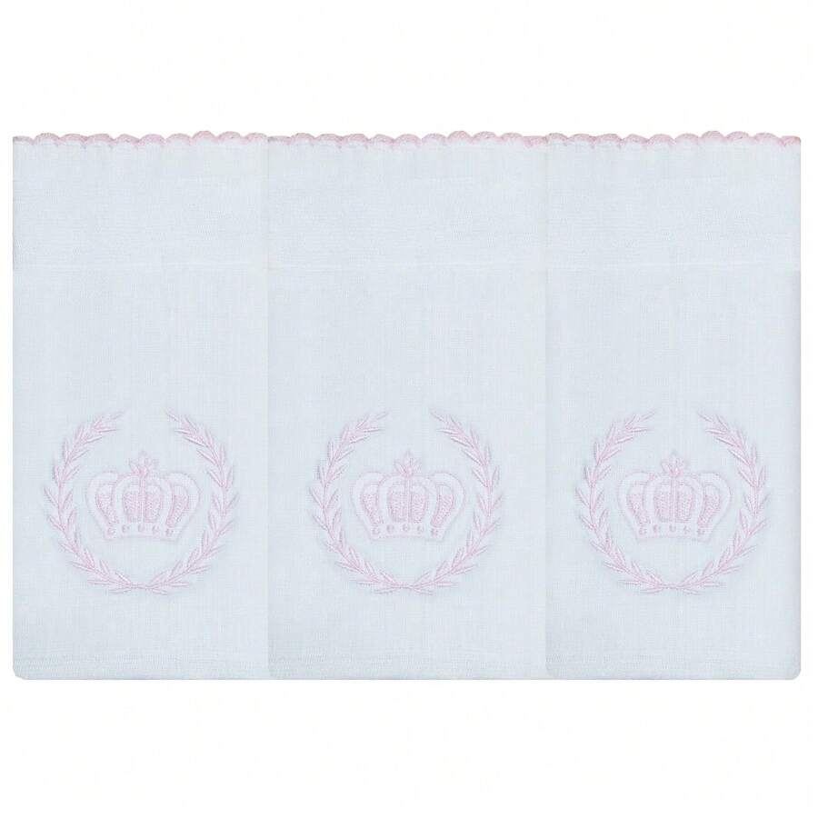 Soft 100% Cotton Double Embroidered Shoulder Diaper For Baby - 波阿熊 - 查看 1