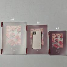 Thick Loose-Leaf A5/B5/A4 Size Notebook Oil Painting Scenery Coil Student Notebooks 60 Pages Cute Notebook With Detachable Pages For School, Journaling, School Supplies,Back To School