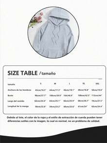 Mujer003 Sudadera de mujer Almacén local en México  invierno sudadera de manga larga cómoda suave Sudadera con capucha de color gris claro, estampada con "GAME GAME GAME Day" en negro y un patrón de balón de basketball naranja. - Gris - Ver 3