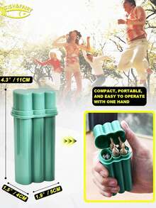 Nueva caja de almacenamiento de cigarrillos con encendedor integrado, caja de cigarrillos portátil