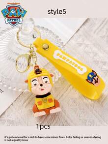 1 pieza Llavero con campana de Paw Patrol, colgante de mochila de goma suave para parejas, decoración colgante de mochila linda, recuerdo de fiesta, mejor regalo de vacaciones para amigos, decoración de fiesta, decoración de fiesta perfecta, decoración del hogar, regalo de cumpleaños ideal para amigos, recuerdo de mujer, estética linda, regalo del Día de San Valentín, decoración, decoración del hogar, regalo del Día de San Valentín - Multicolor - Ver 14