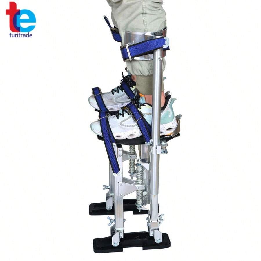 Silver 24 40 Inch Aluminum Alloy Stilts Drywall Stilts For Painter Taping Tool - as pic - View 1