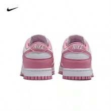 Nike Dunk Low Retro Casual Sneakers, Women Sports Shoes, Rubber Sole, Lightweight, Shock-Absorbing, Low-Top DD1873-112 - 粉色 - 查看 4
