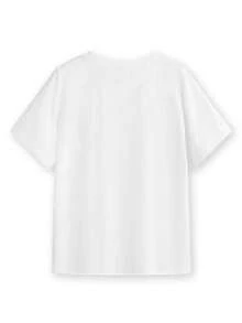 It's No Use Jo! Little Women 90s Baby Tee _ Lightweight Unisex Cotton T-Shirt _ Sustainably Made - 白色 - 查看 2