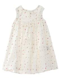 BONPOINT Sleeveless Dress - 白色 - 查看 2